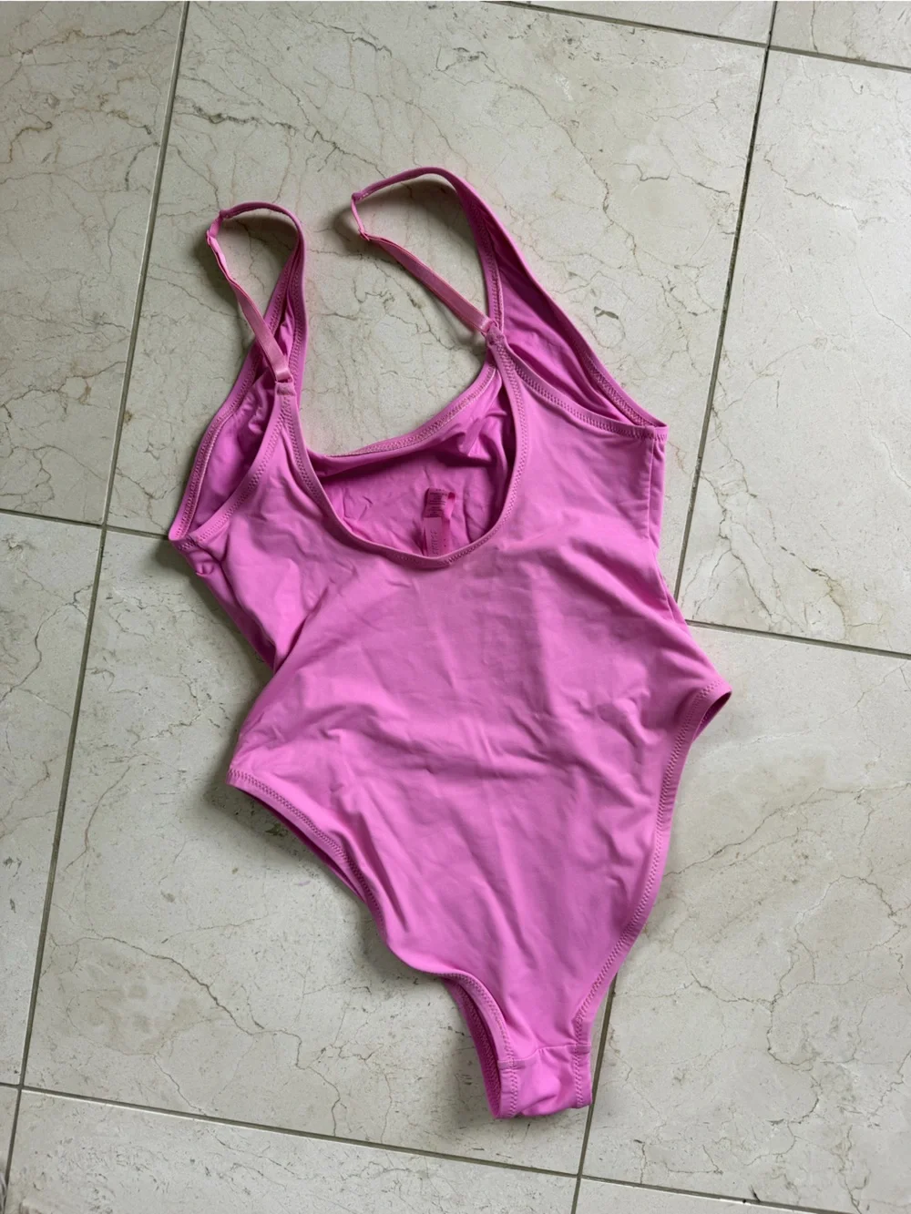 Skims Pink One-Piece Swimsuit